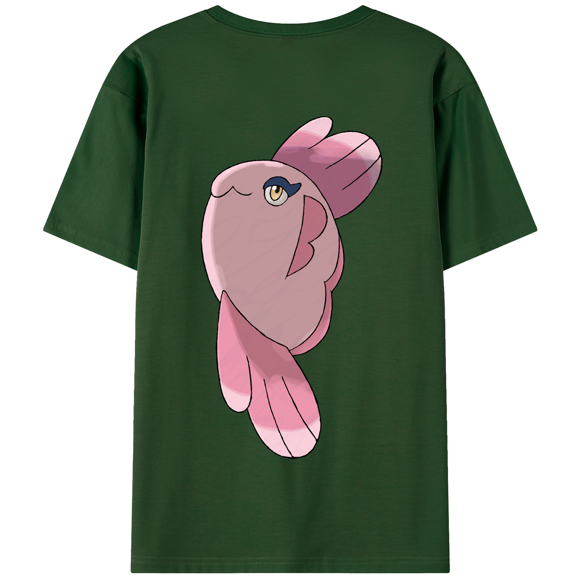 （画像用） ポケットモンスター Pokémon 綿100％半袖Tシャツ（背面プリント）